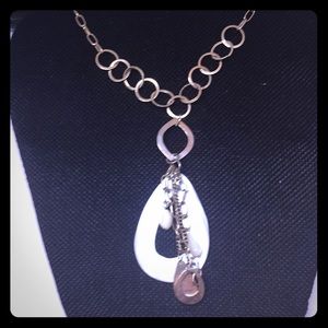 EXPRESS Chain and Shell Dangling Pendant